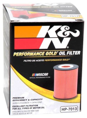 Mazda Mazdaspeed3 Oil Filter - K&N Engineering - Performance Gold - `07-`09